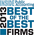 inside public accounting best of the best firms 2013 award