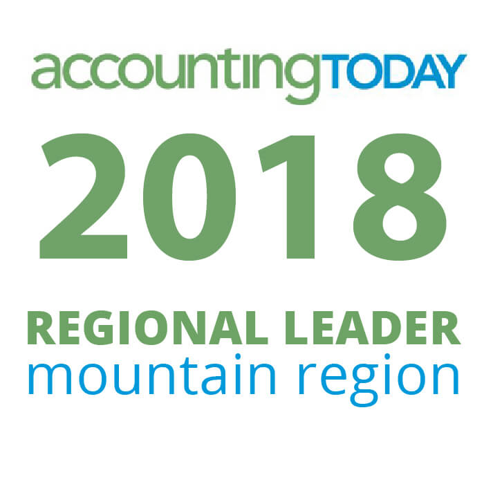 Award - 2018 Accounting Today Regional Leader
