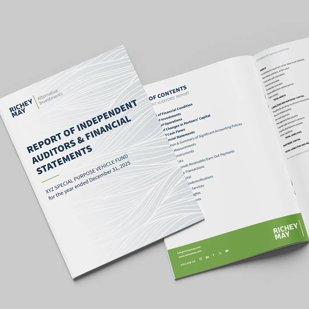 SPV Financial Statement Template