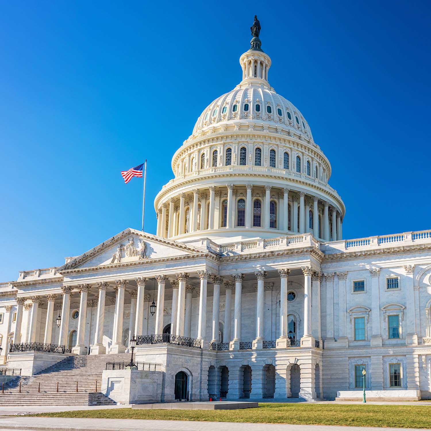 The Capitol building in Washington, D.C.