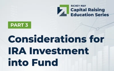 Considerations for IRA Investment into Fund Structures 