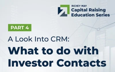 What to Do With Investor Contacts: A Look Into CRM